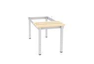 Lavice economy s nohami a s rektifikací P413 W dřevo