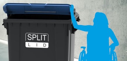 Plastový kontejner SPLIT LID - 4
