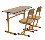Žákovská souprava Junior - 1x stůl, 2x židle (2 modely)
