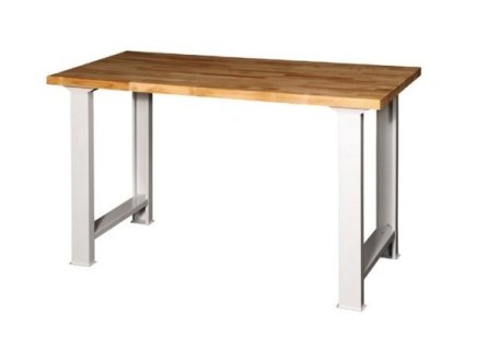 Dílenské stoly série A, šířka 1500, hloubka 700 nebo 800, výška 880 nebo 890 mm (6 modelů) - 1
