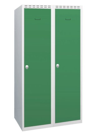 Šatní skříňka A4245 - dvouplášťové dveře