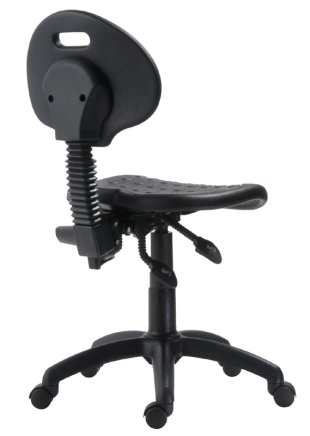 Dílenská židle typ 1290 PU ASYN - 3