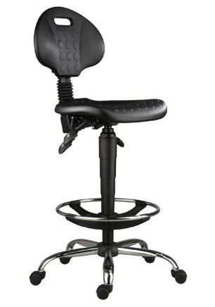 Dílenská židle typ 1290 PU ASYN - 4