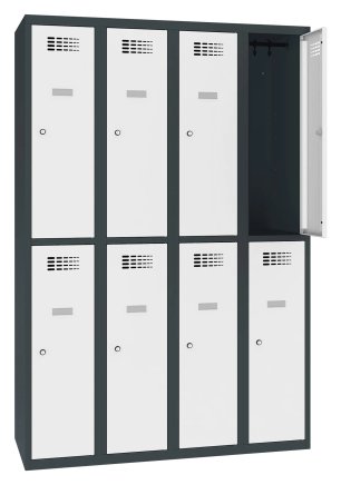 Šatní skříň dělená Sus 342 W šířka 1200 mm - 2