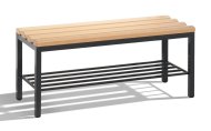 Šatnová lavice s botníkem CP 8050-010 - šířka 1000 mm