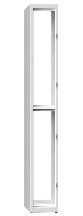 Šatní skříňka dělená XS22-18P - 2