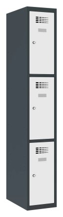 Šatní skříň dělená Sus 313 W šířka 300 mm