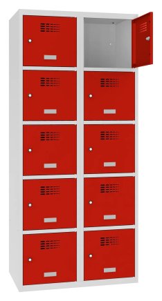 Šatní skříň kovová Sus 425 W šířka 800 mm - 5