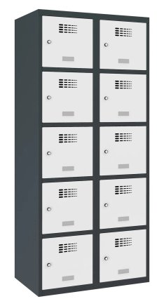 Šatní skříň kovová Sus 425 W šířka 800 mm