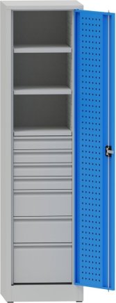 Dílenská skříň se zásuvkami