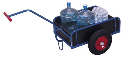 Ruční dvoukolový vozík, zu-1280, ložní plocha 765 mm x 435 mm - 3