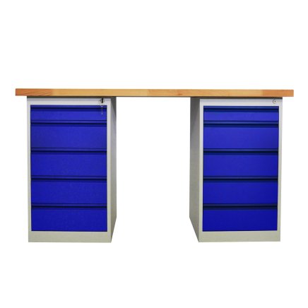 Dílenský stůl s podstavným kontejnerem CE15_55