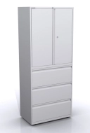 Skříň s dveřmi a zásuvkami SYC08/36D/3