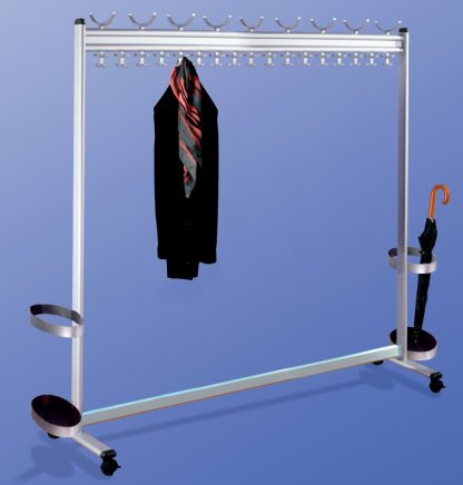 Pojízdný věšák Multiline šířka 1800 mm