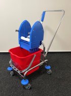 Jednokbelíkový úklidový vozík Clarol