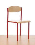Židle do jídelen s podnoží z kovového jeklu (6 modelů)