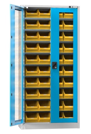 Skříň s plastovými boxy UK1-B11S