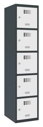 Šatní skříň kovová Sus 415 W šířka 400 mm