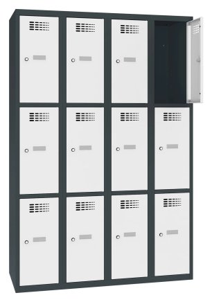 Šatní skříň dělená Sus 343 W šířka 1200 mm - 2