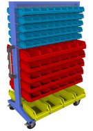 Pojízdný oboustranný panel s vybavením PSZ_22_B_VAR_3