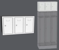 Šatnový nástavec SBS 33N3