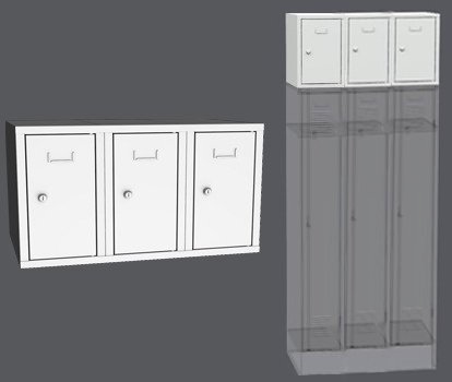 Šatnový nástavec SBS 33N3