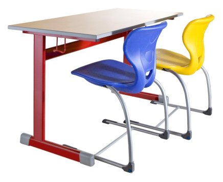 Školní lavice dvoumístná pevná SUD (4 modely) - 3