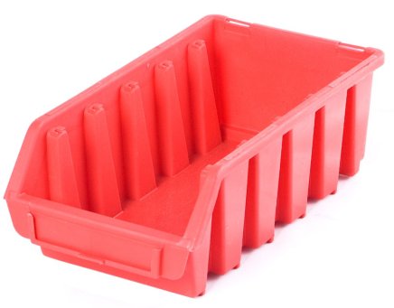Plastový zásobník Ergobox 2L - barva červená
