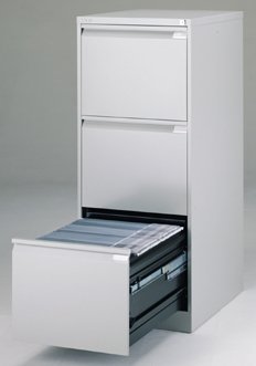 Kartotéka A4 kovová Bisley BS3E/FLS - set s dělícími příčkami - 2