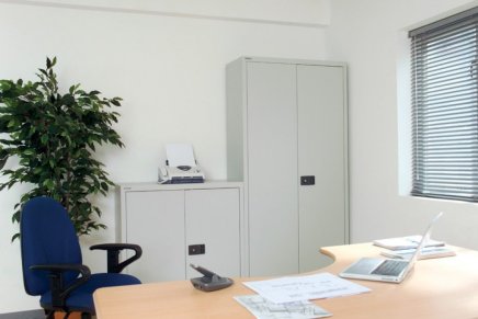 Spisová skříň kovová Bisley E402A01 - 3