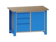 Dílenský stůl s vloženými kontejnery SD41224