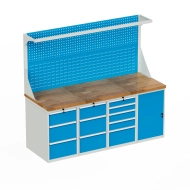 Dílenský stůl s podstavným kontejnerem HD_20335D_FP