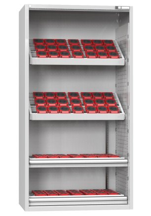 Roletová skříň pro NC nástroje s výbavou