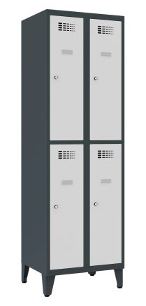 Šatní skříň dělená Sus 322 W šířka 600 mm - 7