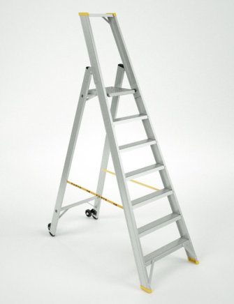 Hliníkové schůdky jednostranné Forte 9306