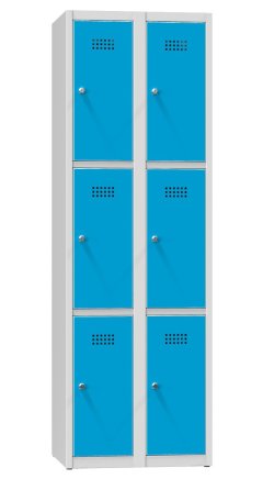 Boxová skříň šestidveřová XS66-18