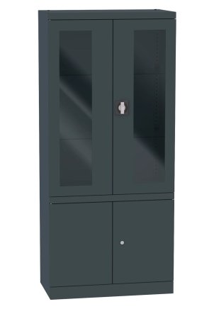 Skříň se skleněnými a plnými dveřmi Malow NSML 114 - 3