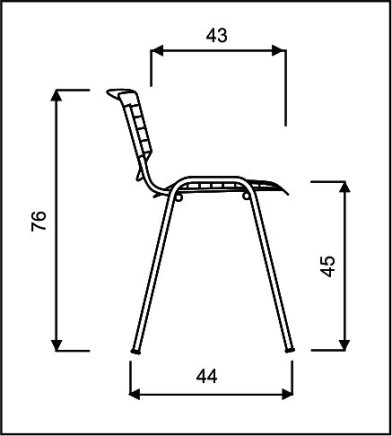Konferenční židle Layer - 2