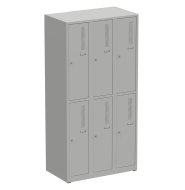 Šatní skříňka s dělenými dveřmi A83324W.2.09.2.4