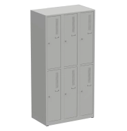 Šatní skříňka s dělenými dveřmi A83324W.2.09.2.4