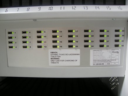 Vozík na tablety WNT 33Q - 32 oddělení - 12