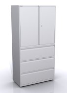 Skříň s dveřmi a zásuvkami SYC10/36D/3