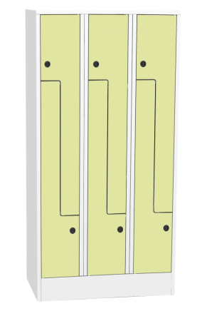 Šatní skříňka s HPL dveřmi typ SZS 33AH - 3