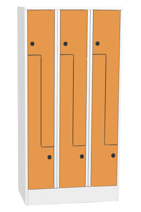 Šatní skříňka s HPL dveřmi typ SZS 33AH - 2