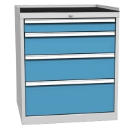 Zásuvková dílenská skříň DPO 03B