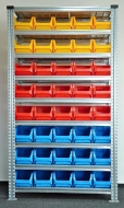 Regál s plastovými boxy 877851017_VAR_7