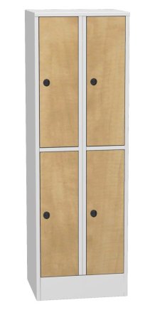 Šatní skříňka s lamino dveřmi typ SHS 32BL - 3