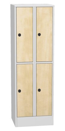 Šatní skříňka s lamino dveřmi typ SHS 32BL - 2