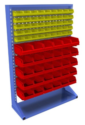 Stacionární jednostranný panel s vybavením PSZ_12_A_VAR_2