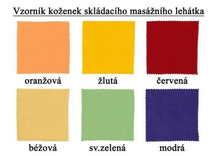 Masérský skládací stůl LEMA I. - 4